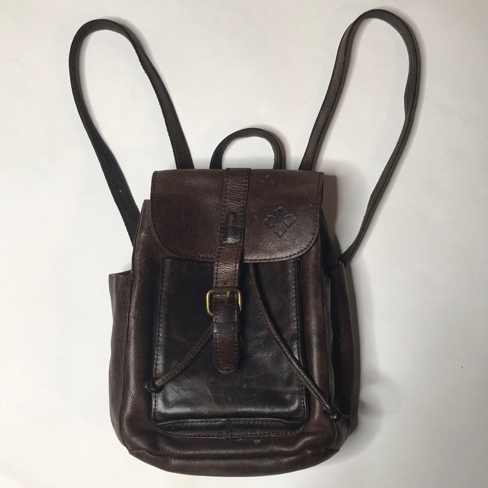 Patricia Nash Leather Mini Backpack Purse